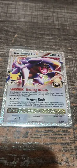 Pokemon 25th Garchomp C LV.X 145/147 Celebrations: Classic Collection Holo Card - Image 1