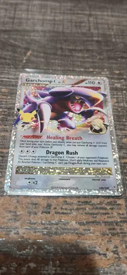 Pokemon 25th Garchomp C LV.X 145/147 Celebrations: Classic Collection Holo Card - Image 3