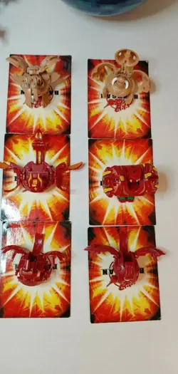 Bakugan Battle Brawlers Gundalian Invaders Lot With Cards and Cases Rare - Image 5