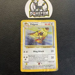 Pidgeot - 8/64 - Pokemon Jungle Unlimited Holo Rare Card WOTC DMG - Image 1