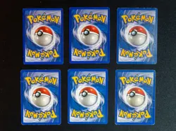 1999 Pokemon TCG Base Set Unlimited Trainer Card Lot of 6 - Image 2