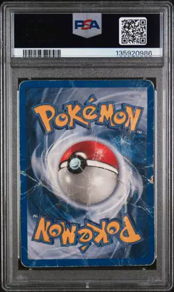 PSA 1 Tentacool Reverse Holo Pokemon Legendary Collection 96/110 Pokemon Card - Image 2