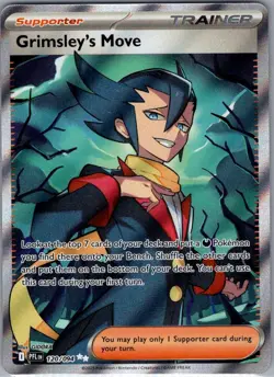 Grimsley's Move 120/094 ME02: Phantasmal Flames - Pokemon Card - NM - Image 1