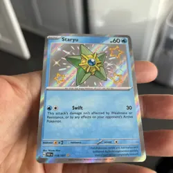 Pokemon Staryu Card 118/091 Paldean Fates Series - Image 2