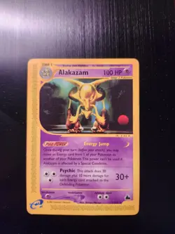 Alakazam - 2/144 - Skyridge Regular (Pokemon TCG card 2003) LP - Image 1