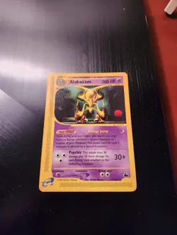 Alakazam - 2/144 - Skyridge Regular (Pokemon TCG card 2003) LP - Image 2