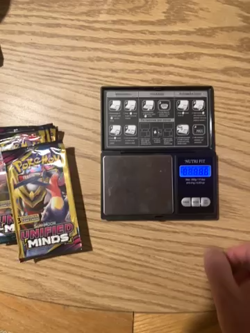 Pokemon Unified Minds 3 Card Booster Packs - Lot of 8 Packs - HEAVY up to 7.93g - Image 2