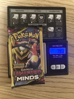Pokemon Unified Minds 3 Card Booster Packs - Lot of 8 Packs - HEAVY up to 7.93g - Image 4