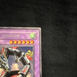 Yu-Gi-Oh! TCG Metal Dragon Fusion Monster Card LOB-102 Legend Blue Eyes 1996 - Image 3