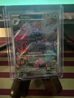 Pokemon TCG Obsidian Flames Gloom 198/197 Holo Illustration Rare Card - Image 1