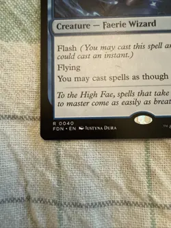 High Fae Trickster #40 Magic: The Gathering Near Mint Condition - Image 2