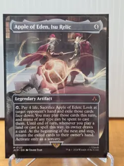 MTG Apple of Eden, Isu Relic Borderless - Assassin's Creed #122 - Image 1