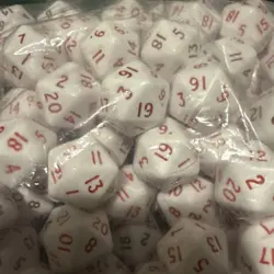D20 Magic The Gathering Dice Lot MTG D20 Dice Bag Full - Image 2