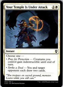 Magic | CLB | Your Temple Is Under Attack | 52 | Normal | NM - Image 1