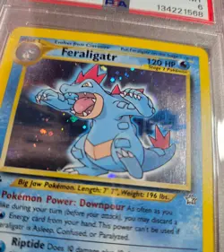 PSA 6 Feraligatr 1st edition Pokemon Card Neo Genesis 5/111 - Image 4