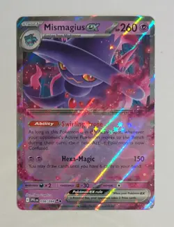 Mismagius ex 036/094 Pokemon Card TCG Phantasmal Flames Holo (NM-M) - Image 1
