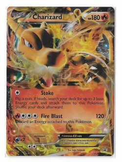 Charizard EX Promo XY29 Black Star Holo Promo Pokemon TCG LP - Image 1