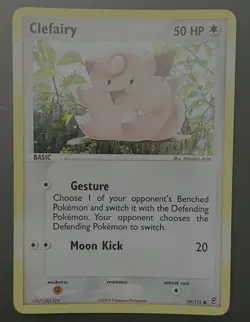 Clefairy EX FireRed & LeafGreen 59/112 Reverse Holo 2004 Pokemon Card NM - Image 1