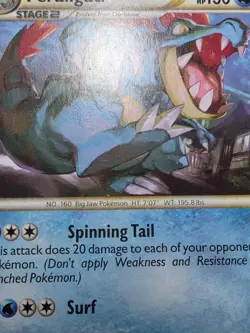 HP Feraligatr 25/95 Rare Call of Legends Heavily Played Pokemon Card - Image 5