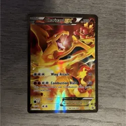 Pokemon Charizard EX XY121 XY Black Star Promo Full Art Holo - Image 1