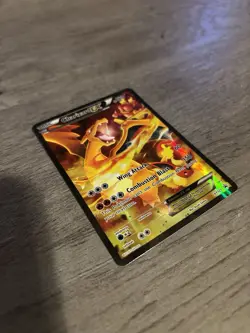 Pokemon Charizard EX XY121 XY Black Star Promo Full Art Holo - Image 3
