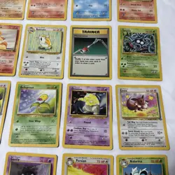Vintage 1999 Pokemon Cards Lot 25 Base Jungle Fossil LP/NM No Duplicates - Image 5