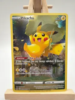 Pikachu GG30/GG70 Pokemon TCG Crown Zenith: Galarian Gallery NM Full Art - Image 1