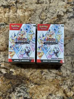 Pokemon TCG Prismatic Evolutions Booster Bundle Lot Of 2 (Brand New/Sealed) - Image 1