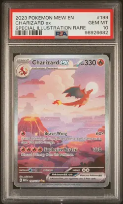 Pokemon S&V 151 PSA 10 Venusaur 198 Charizard 199 Blastoise 200 SEQUENTIAL ENG - Image 4
