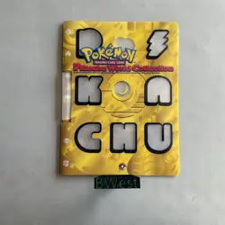 Pokemon TCG Pikachu World Collection 2000 Folder Only - Image 1