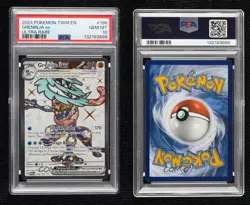 Greninja ex Ultra Rare Pokemon Scarlet & Violet: Twilight Masquerade TWM PSA 10 - Image 3