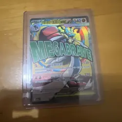 Pokemon TCG T- Chinese Mega Dream EX Mega Lucario EX MAHolo M2a 228/193 NM, New - Image 2