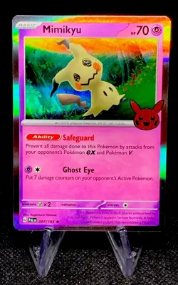 Pokemon TCG Trick Or Trade 2023 Mimikyu #097/193 - Image 1