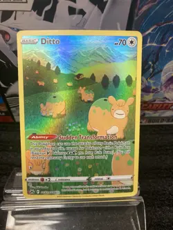Pokemon Ditto Ultra Rare Full Art Holo GG22/GG70 Crown Zenith 70 HP - Image 1