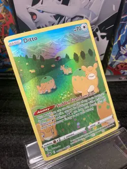 Pokemon Ditto Ultra Rare Full Art Holo GG22/GG70 Crown Zenith 70 HP - Image 3
