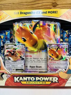 Pokemon TCG Kanto Power Collection Box English Dragonite Pidgeot Promo SEALED - Image 5