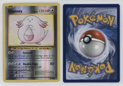Chansey Reverse Foil Pokemon XY Evolutions 20th Anniversary #70 - Image 3