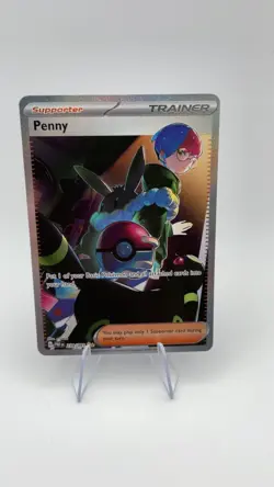 Penny 239/091 - Paldean Fates - Special Illustration Rare - Pokemon - NM - Image 1