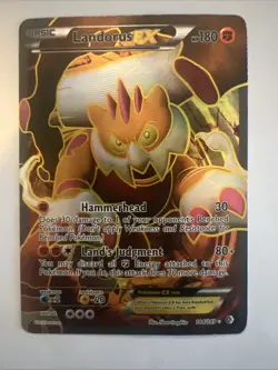 Landorus Ex 144/149 Full Art Boundaries Crossed Pokemon - Ungraded - Image 1