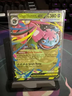 MEGA VENUSAUR EX MEP013 MEGA EVOLUTIONS POKEMON (PROMO ULTRA RARE, NM) - Image 1