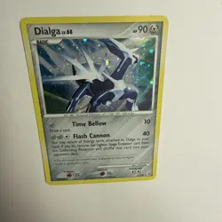 Dialga 1/130 | Diamond & Pearl | Holo Rare | Pokemon | 2007 HOLO BLEED - Image 2