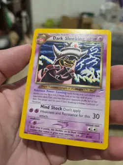 Dark Slowking 20/105 Neo Destiny Pokemon RARE EXC - Image 4