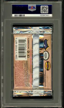 Pokemon 1999 WOTC 1st Edition Fossil Aerodactyl Sealed Booster Pack PSA 9 - Image 2