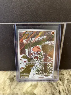 Swinub 2025 S & V Journey Together Illustration Rare Holo FA 165/159 Pokemon - Image 1