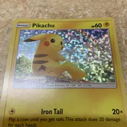 Pikachu 2019 Pokemon McDonald’s #6/12 Holo NM - Image 2