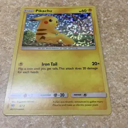 Pikachu 2019 Pokemon McDonald’s #6/12 Holo NM - Image 3
