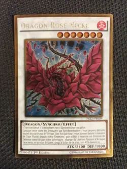Carte Yu-gi-oh Dragon Rose Noire Pgl3-fr059 - Image 1