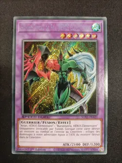 Carte Yu-Gi-Oh Homme-oiseau De Feu Heros Elementaire Sgx1-fra21 - Image 1