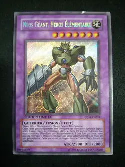 Carte Yu-Gi-Oh Neos Geant Heros Elementaire Ct04-fr001 - Image 1