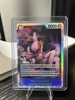 Bandai Boa Hancock Extra Booster Heroines EB03-026 Special Full Art 8000 Card - Image 1